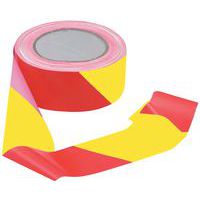 Construction site warning tape