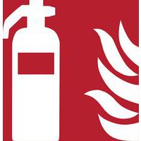 Sign with fire extinguisher pictogram - Djois made by Tarifold