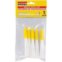Bag of 5 standard nozzles with caps - Soudal