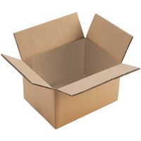 Cardboard box made of recycled materials, Capacity: 60 L, Internal height: 300 mm, Internal width: 400 mm