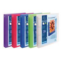 Kreacover assorted coloured ring binders, A4 Maxi format