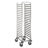 High Level Shelf Trolley With Mesh Panels