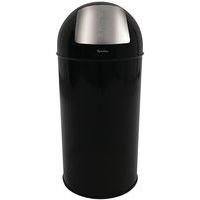 Bin with push lid - 40 l - Manutan Expert