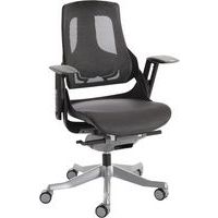Executive Mesh Chair - High Back - Extra Ergonomic - Adjustable Arms