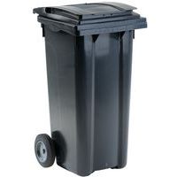 Outdoor recycling bin and container