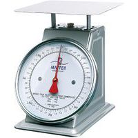 Scales and thermometer