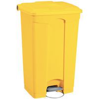 Plastic Pedal Bin For Foodwaste  90L, Capacity: 90 L, Opening: With pedal, Material: Plastic