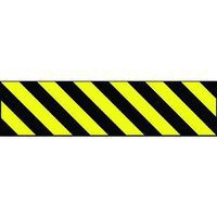 Hazard stripes - right to left