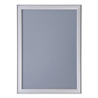 Grey poster frame with snap closure - available in A4-A1.