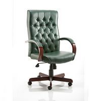 Chesterfield Executive Chair Green