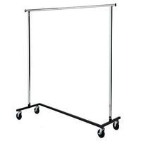 Z Frame Chrome Coat Rail Z Frame Chrome Coat Rail