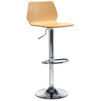 Stork Gas Lift Stool Beech