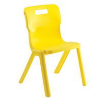 Yellow One Piece Chair