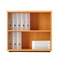 Beech Open Bookcase 730mm