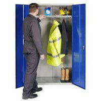 Open Door PPE Cupboard - Wardrobe Cabinet