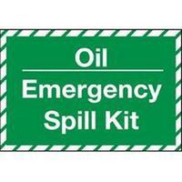 Spill Kit Labels for Emergency Response and Safety