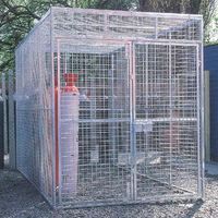 Gas Cylinder Storage Cages - Wire Mesh - Flat Pack