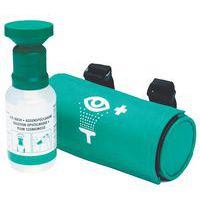 Portable sterilising eye washing kit