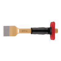 Masonry chisel with hand protector