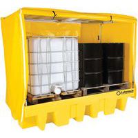 Double IBC All Weather Spill Pallet - Lubetech Renown