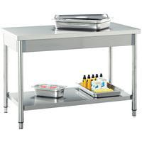 Stainless steel worktable