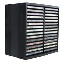 Storage tower for CDs and DVDs