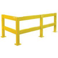 Galvanised steel crossbar for modular barrier - Dancop