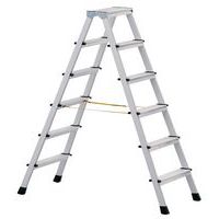 Aluminium Double Sided Step Ladders From Zarges - 3 To 10 Steps