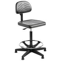 Polyurethane Workshop Operators Chair With Foot Ring - Ergonomic Chair