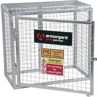 Galvanised Gas Cylinder Storage Cage - Armorgard