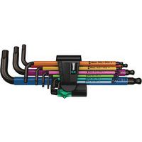 Set of metric hex keys - 950/9 Hex-Plus Multicolour 1SB - Wera