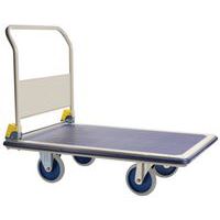 Steel Flatbed Platform Trolley - 150-500kg Capacity - Manutan UK