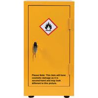 Used Small Flammable Storage Cabinet - 5l - COSHH Cupboards -700x355mm