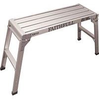 Fold Away Platform Step - Aluminium - Faithfull