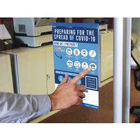 Crowd Control Signs And Display Kit For Social Distancing - Safety