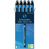 Memo XB ballpoint pen - Blue/black - Pack of 10 - Schneider