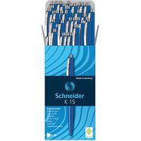 K15 ballpoint pen - Blue - Pack of 50 - Schneider