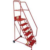 Safety Step Ladders - Folding And Mobile With Anti-Slip Treads
