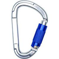 Self-locking aluminium carabiner - Delta Plus