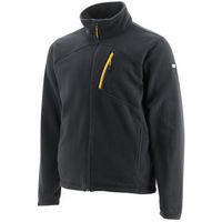 Essential FZ black fleece jacket - Caterpillar