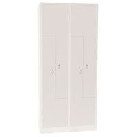 Metal locker, Type of locker: L-door, Material: Steel, Number of boxes/column: 2, Number of columns: 2