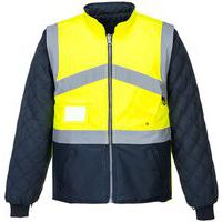 S769 High-Visibility Reversible Jacket - Portwest