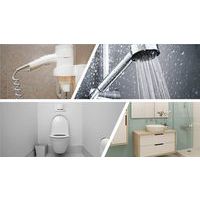 Sanitary equipment, shower and bathroom