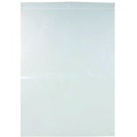 Zipper Lock Bags, Thickness: 50 µm, Material: Polyethylene, Height: 350 mm, Width: 250 mm, Colour: Clear