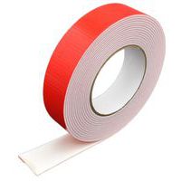 Double-sided foam tape - 25 m - White - Manutan Expert