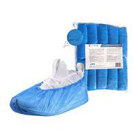 Waterproof CPE shoe covers, suitable for use in the food industry