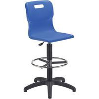 Swivelling Senior School Chairs - Various Colours - Fixed D-Kit -Titan