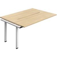 2-Person Bench Extension Accessory With Cut Out - 1600x700mm - Synergy