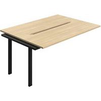 2-Person Bench Extension Accessory With Cut Out - 1600x600mm - Synergy