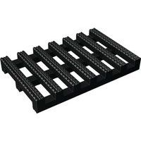 Black/Yellow/Grey Trackway/Walkway Mats - 60-122cm Wide - Plastex